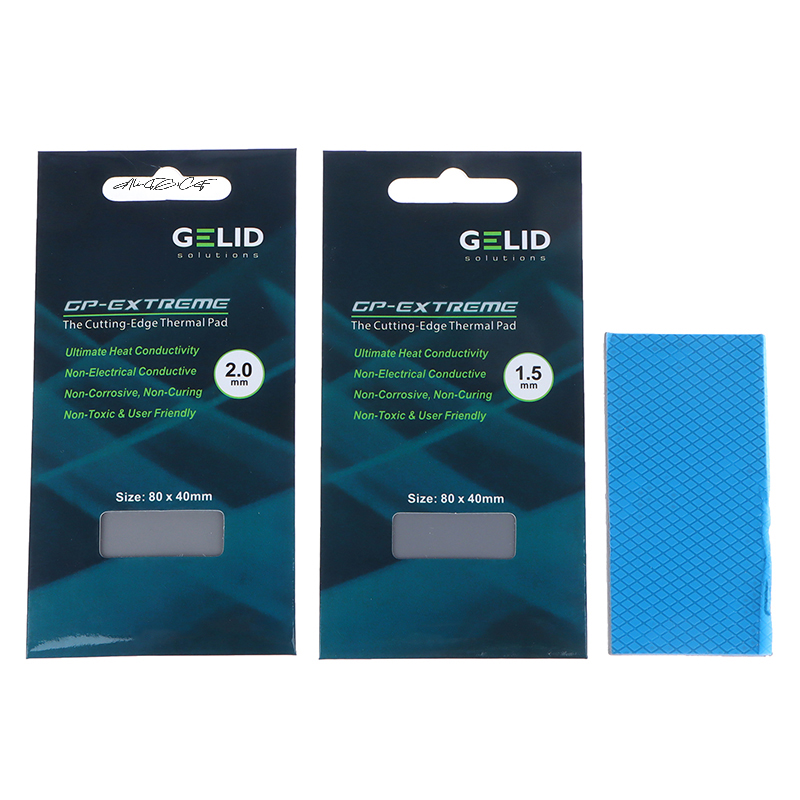 GELID 15W/MK Thermal Pad for CPU GPU Graphics Motherboard - Heat Dissipation Silicone Grease Pad
