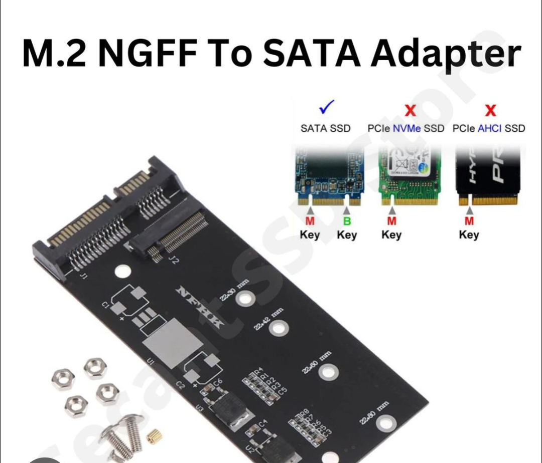 Sata to M SATA SSD Enclosure Case USB External Adapter for PC Laptop PS5 PS4 Xbox Storage Expansion