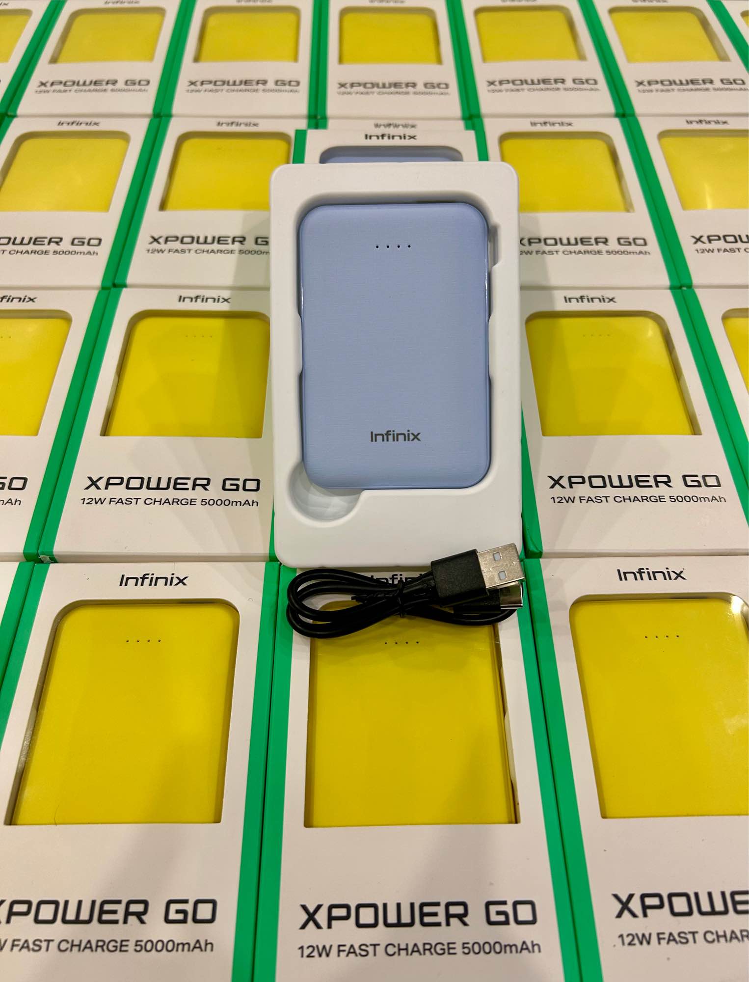 XP05 5000mAh Power Bank – 20W PD Fast Charging, Type-C & USB Dual Output, Mini Portable Charger