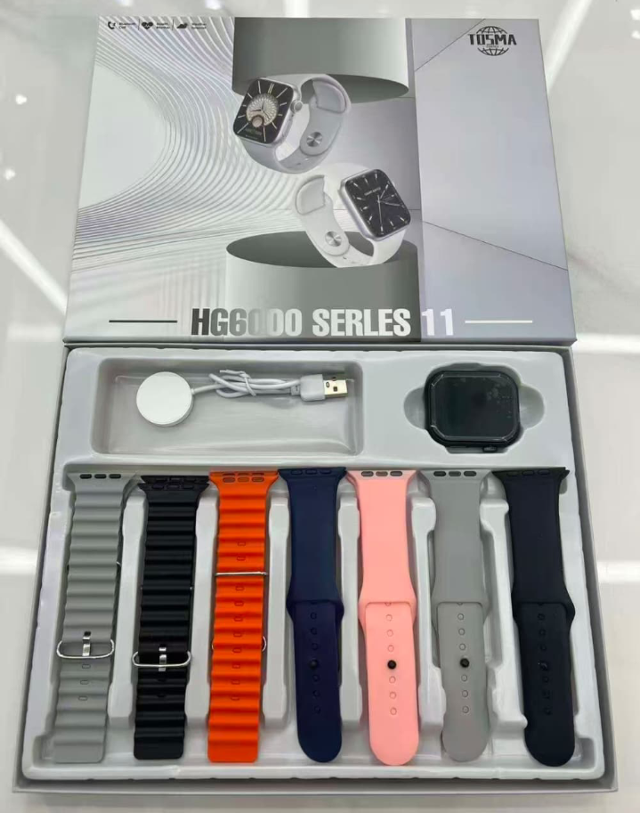 7 strap watch