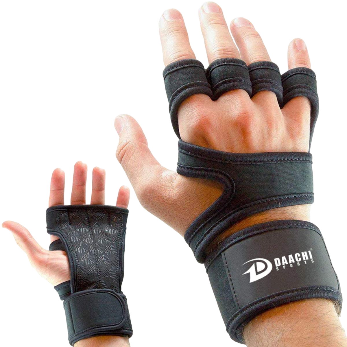 Daachi Sports Gym Gloves f- Easy to Use and Maintain - Premium Quality Build