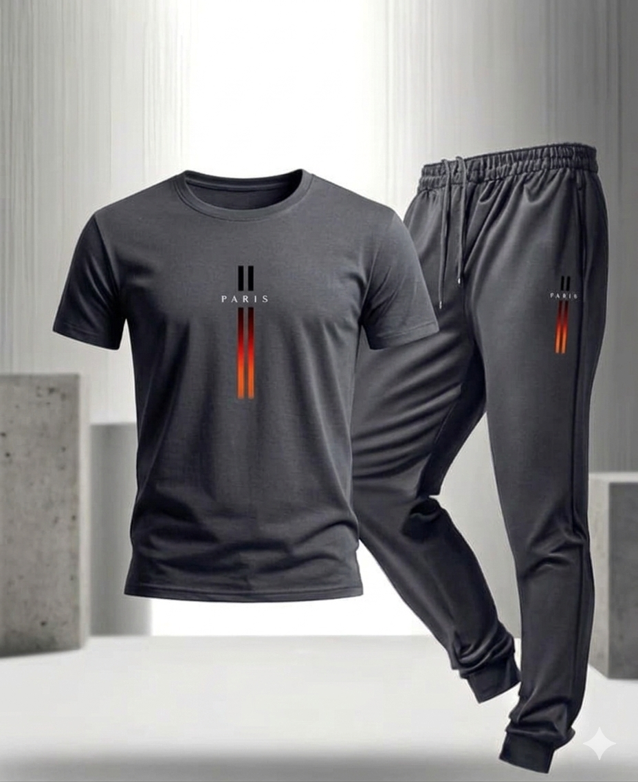 NEW ARRIVAL 2 PC PRINTED SUMMER TRACKSUIT FOR MEN _ SOFT AND COMFORTABLE FABRIC SUMMER TRACKSUIT FOR MEN _TRACKSUIT FOR MEN_ PREMIUM T SHIRT AND TROUSER SET PRINTED SUMMER TRACKSUIT FOR MEN_TRACKSUIT FOR BOYS