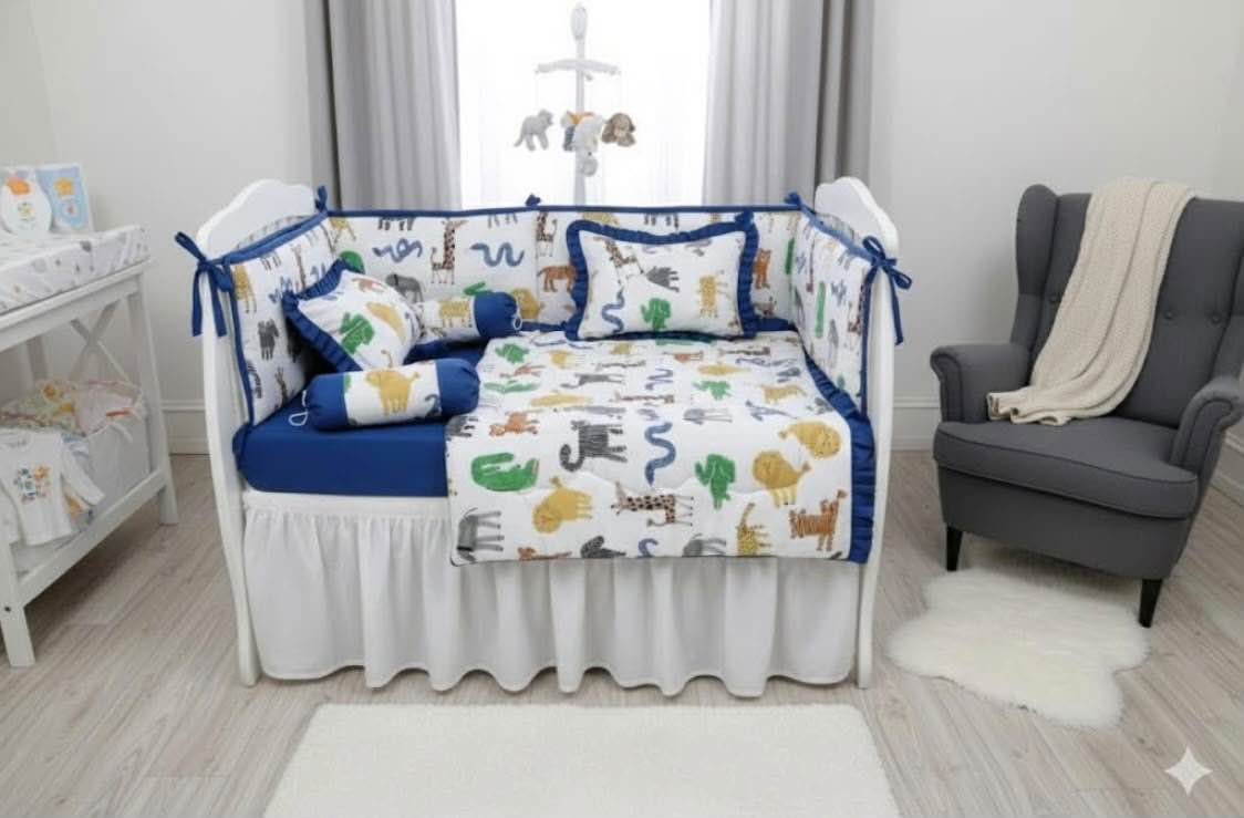 BABY COT SET- CRIB BEDDING FOR NEW BORN