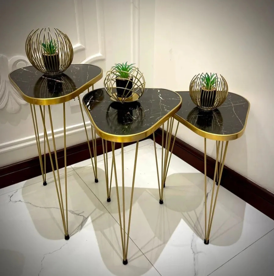 1 Pcs /  2 Pc / Set of 3 Round Coffee table/Side table/ Table for Home/Living room/office /Table by AlHafiz walls/ 100 % Authentic / For more information See Description