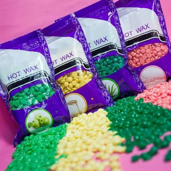 Pink Imported Hot Wax Bean 100 Gram Pack - Hair Removal Hot Wax