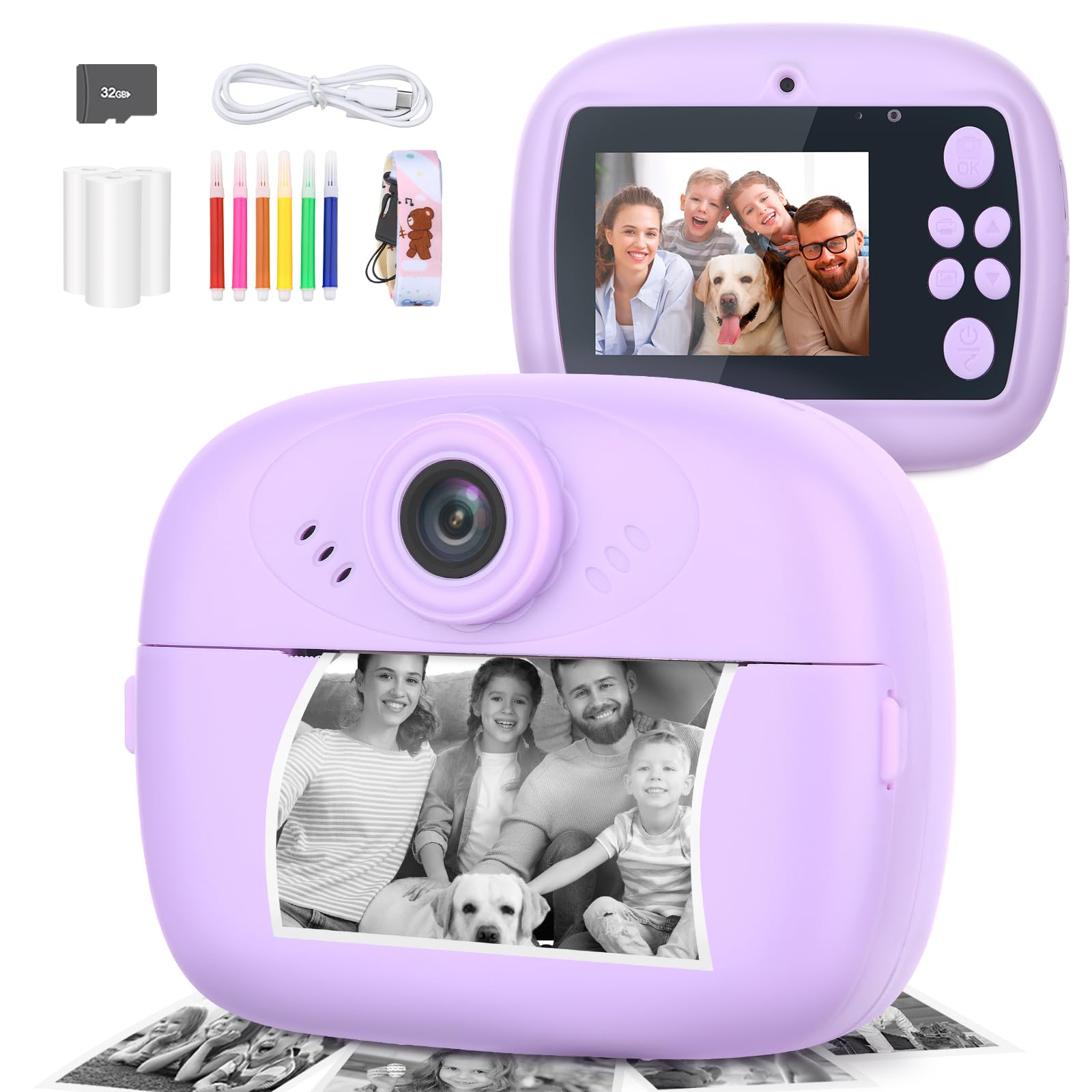 Mini HD Camera For Kids Color Display HD 1080 Pixel HD Camera Best Gift For Both Girls and Boys