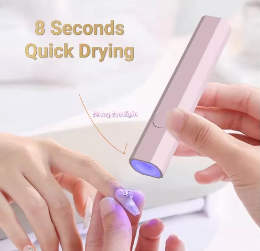 Portable Handheld Mini Nail Lamp For Gel Polish Quick Dry Flashlight Pen USB Nail Dryer Machine UV LED Nail Lamp