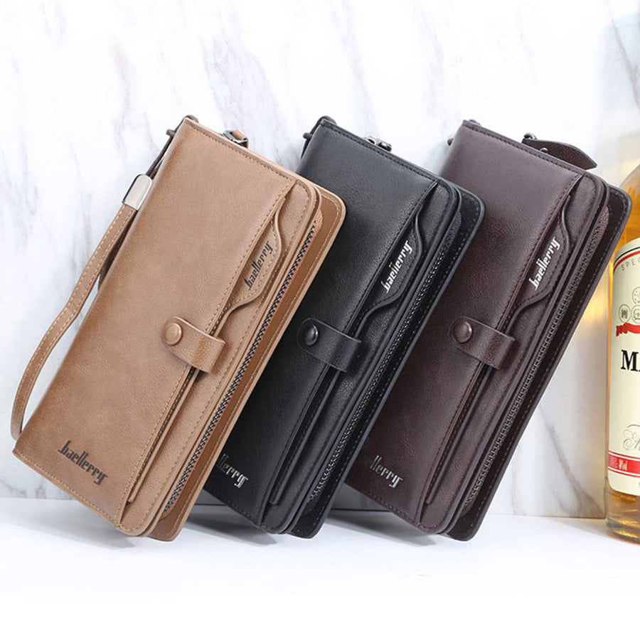 Casual Hand Wallet - Front Card Zipper Long wallet for womens and mans ( zip wallet) available in 3 Colour's