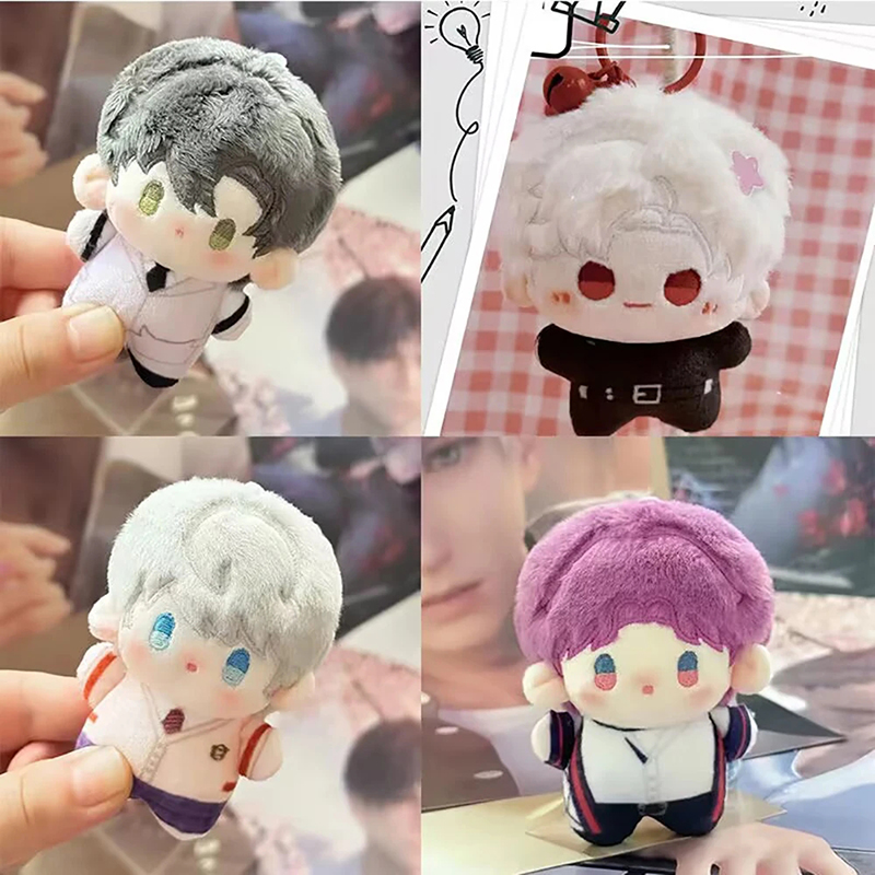 Game Love and Deepspace Sylus Cosplay Keychain Kawaii Plush Figure Doll Keyring Key Chain Bag Pendant Accessories Prop Fans 