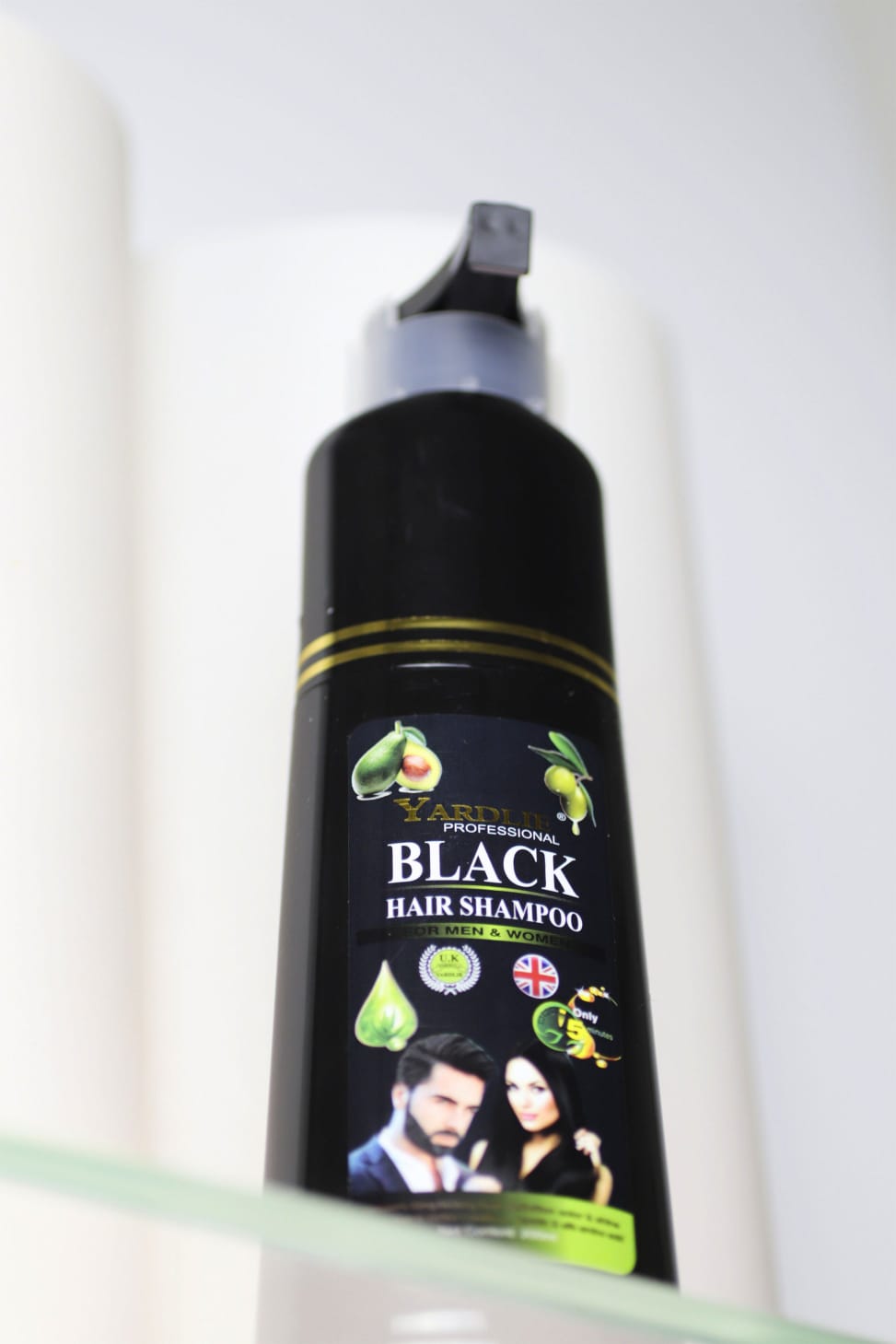 Yardlie Black Hair Color Shampoo