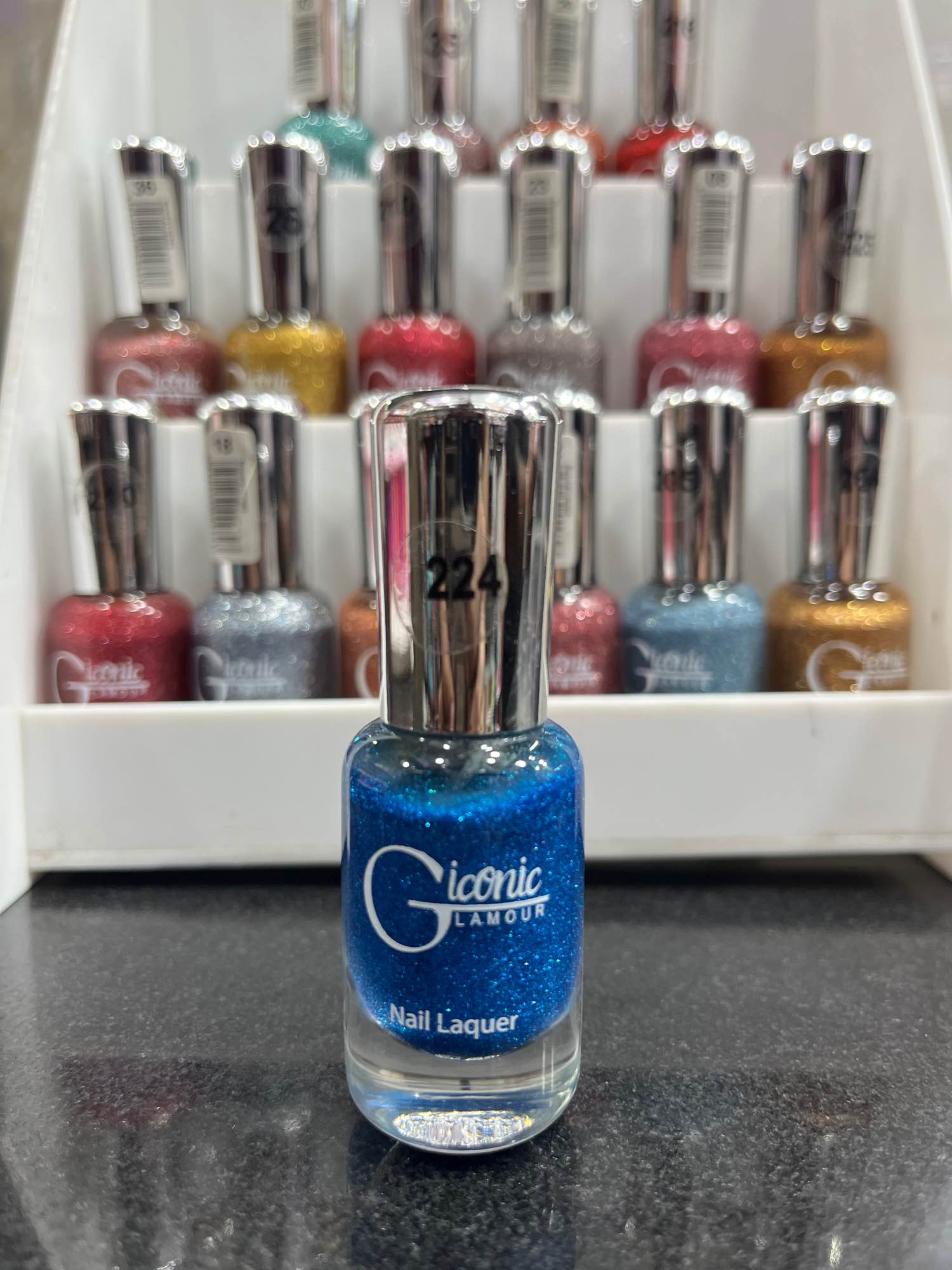 Glamour Iconic Glitter Nail Polish – Long Lasting & Quick Dry