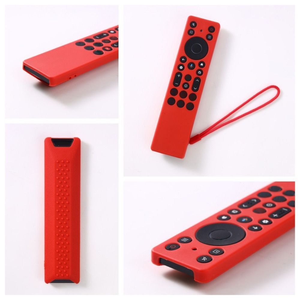 High Quality Silicone Protective Case Shockproof with Lanyard Soft Shell Protector Remote Controller Cover for TCL RC923A/RC813A