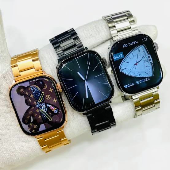 Smart Watch 9 Max with Rolexx Chain | Full Edge Display Screen | Bluetooth Calling Smart Watch | All Sports Mode