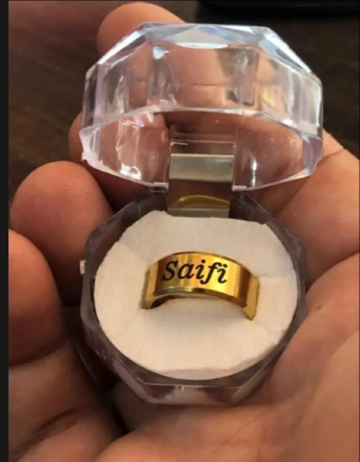 Customized Name Ring with Free Engraving – A Perfect Personalized Gift for Boys, Girls, Boyfriend & Girlfriend | Premium Quality Stylish Jewelry