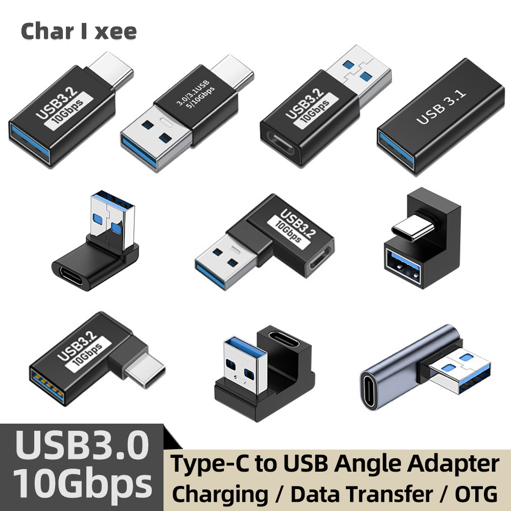 Universal USB 3.0 OTG Type-C Adapter USB-C to USB-A Male & Female Converter Charging Data Sync for MacBook   