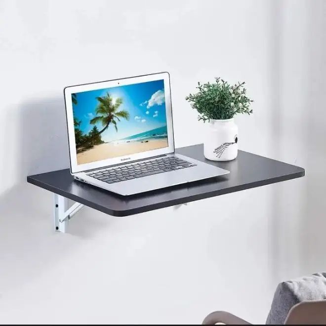 Wall Mounted Folding Wooden Laptop Table/Dvd Player/Iron