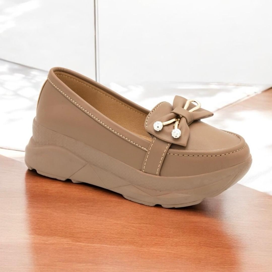 American Formal Wedge Loafers & Mocassions for Women Imported Wedge Sole Loafers for Women