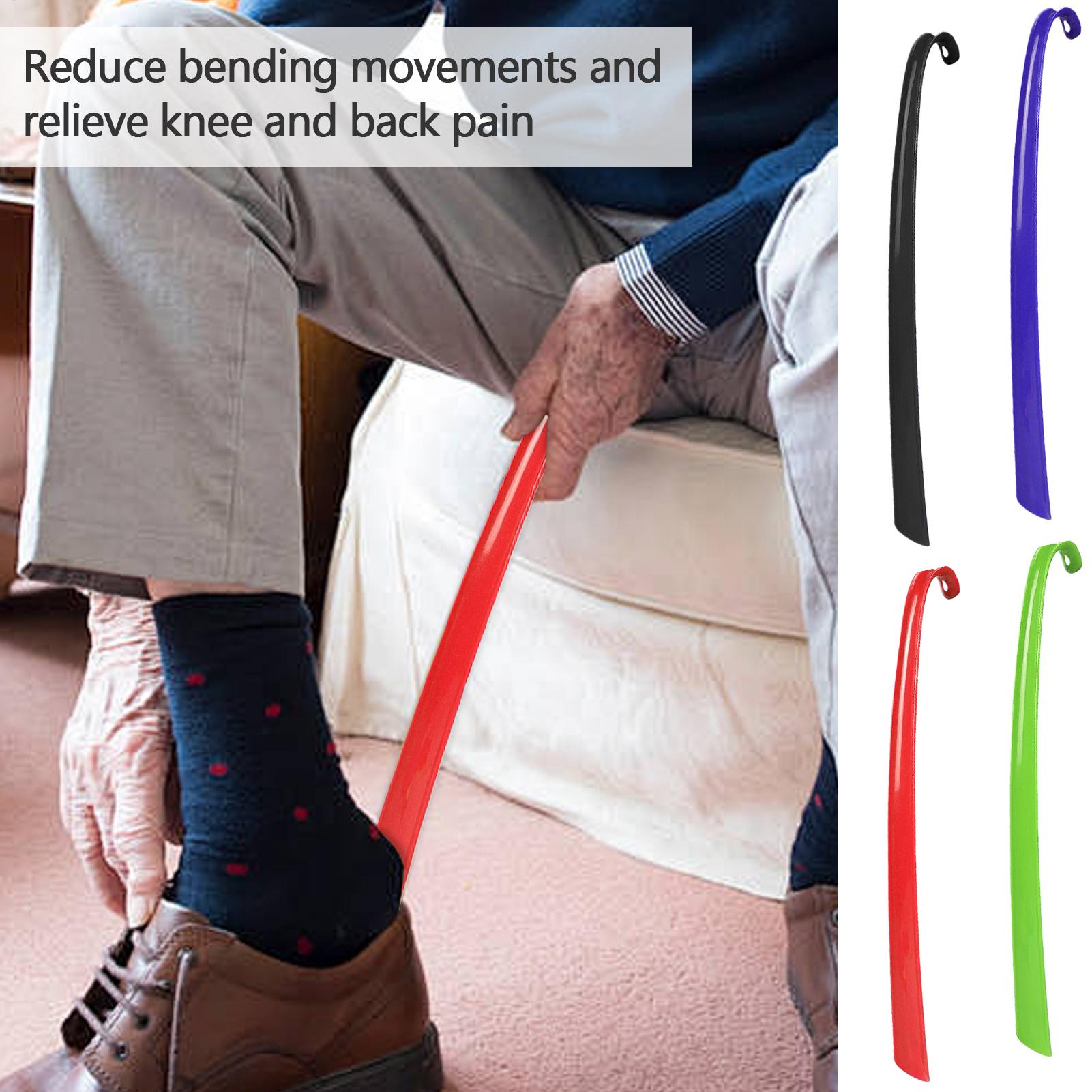 Shoe Puller Dressing Stick Sock Remover Aid Helper Lazy Wear Helper Boot Lifter Shoehorns Accessories for Seniors Men Women Kids