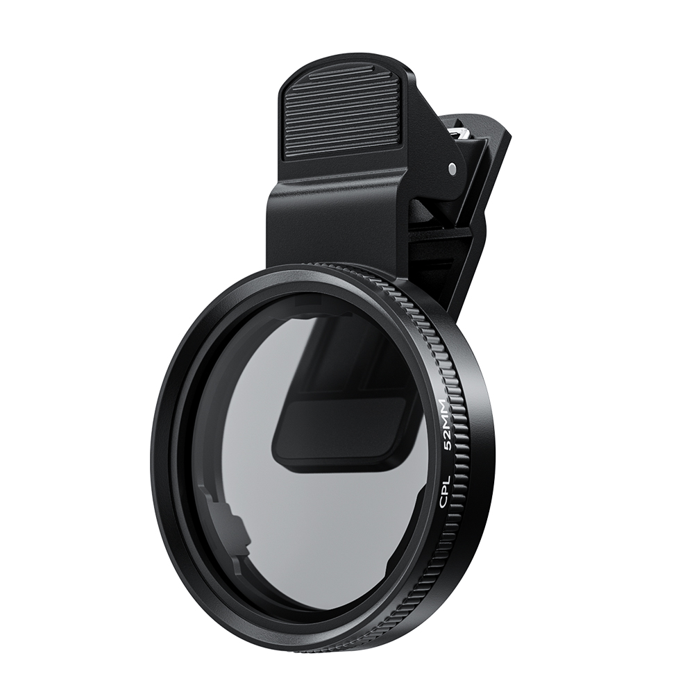 52MM CPL Filter Circular Universal Portable Polarizer Camera Lens Mobile Photography Polarizer No Reflections For Smartphones