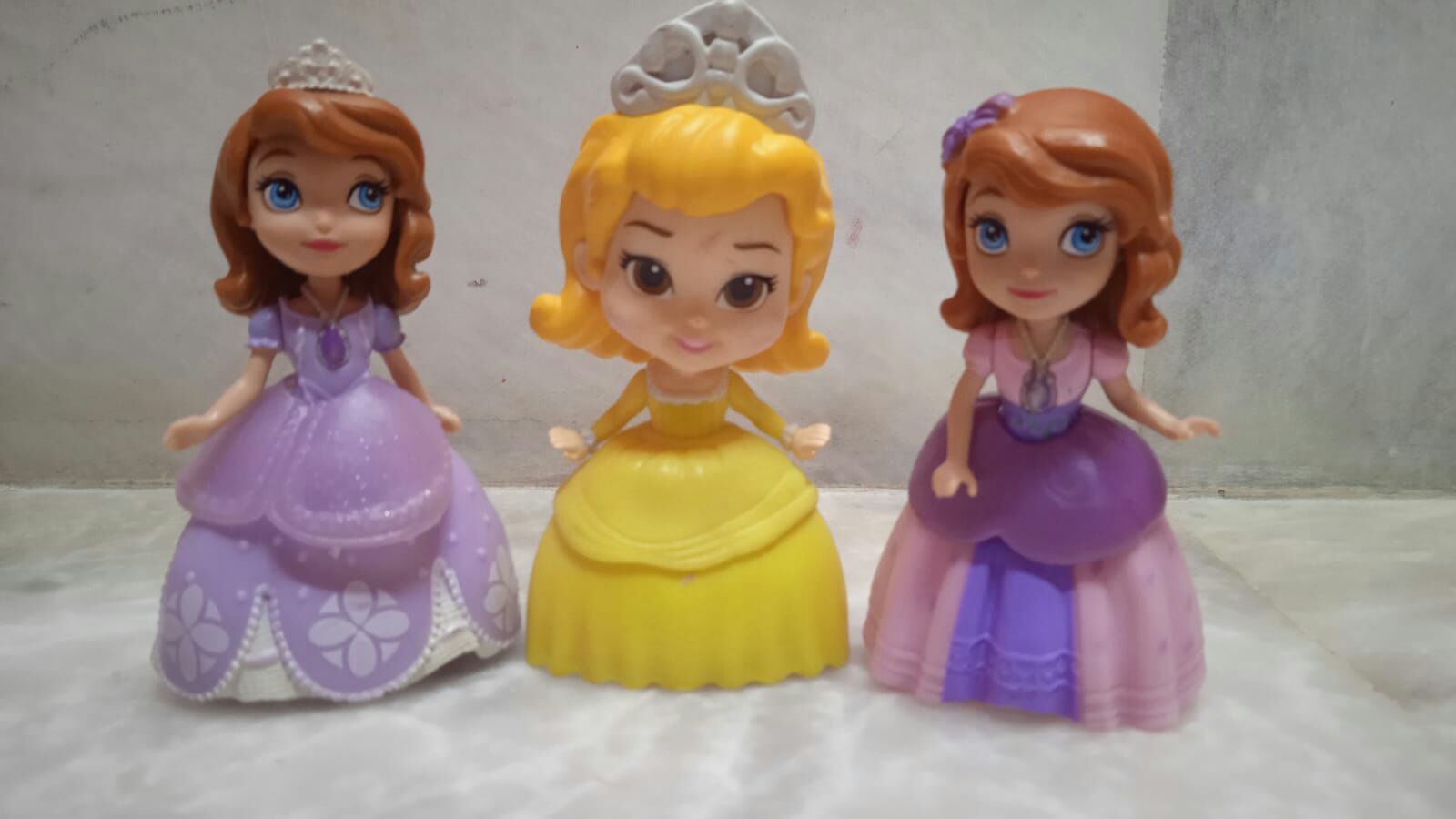 Disney Sofia the First Sophia & Friends Folding Figures Dolls 3" Lot of ...