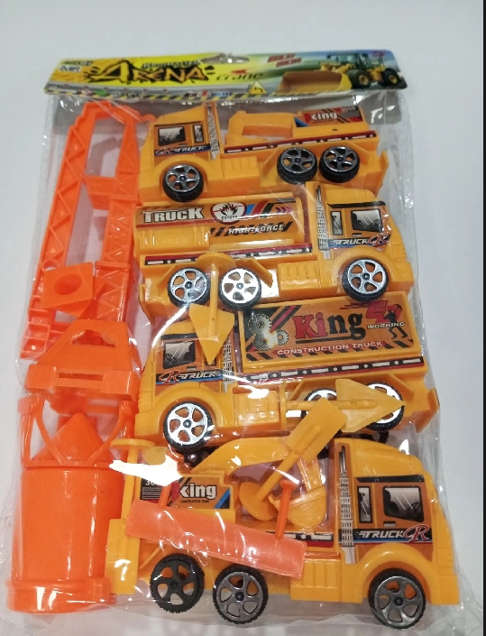 RAFA SHOP Mini car truck set construction cars set 4 Veraities are available