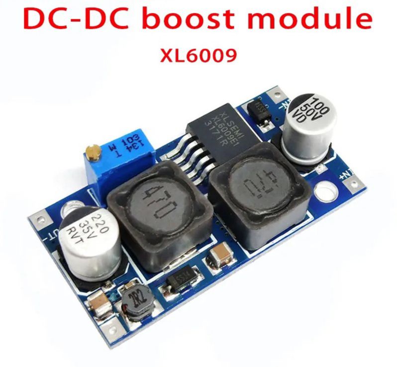 5PCS XL6009 DC Boost Buck Converter Module - Adjustable Step Up/Down Voltage For Solar & DIY Projects