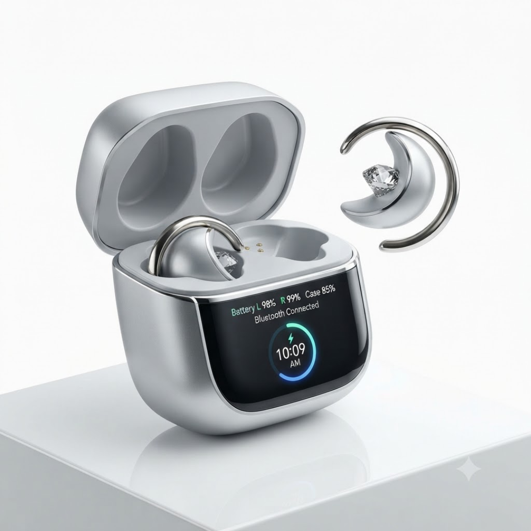 Waterproof Bluetooth TWS Earbuds, Wireless Bluetooth Headphones with Stereo Sound & Sweat-Resistant Sports Design