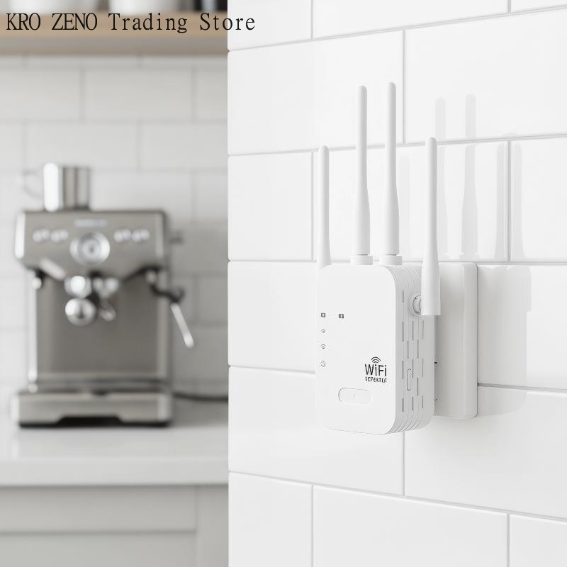 🔝1Pcs 5G/2.4G Signal Router 300Mbps Wireless WiFi Repeater 802.11N Long Range Wireless WiFi Extender Amplifier WIFI Booster✨