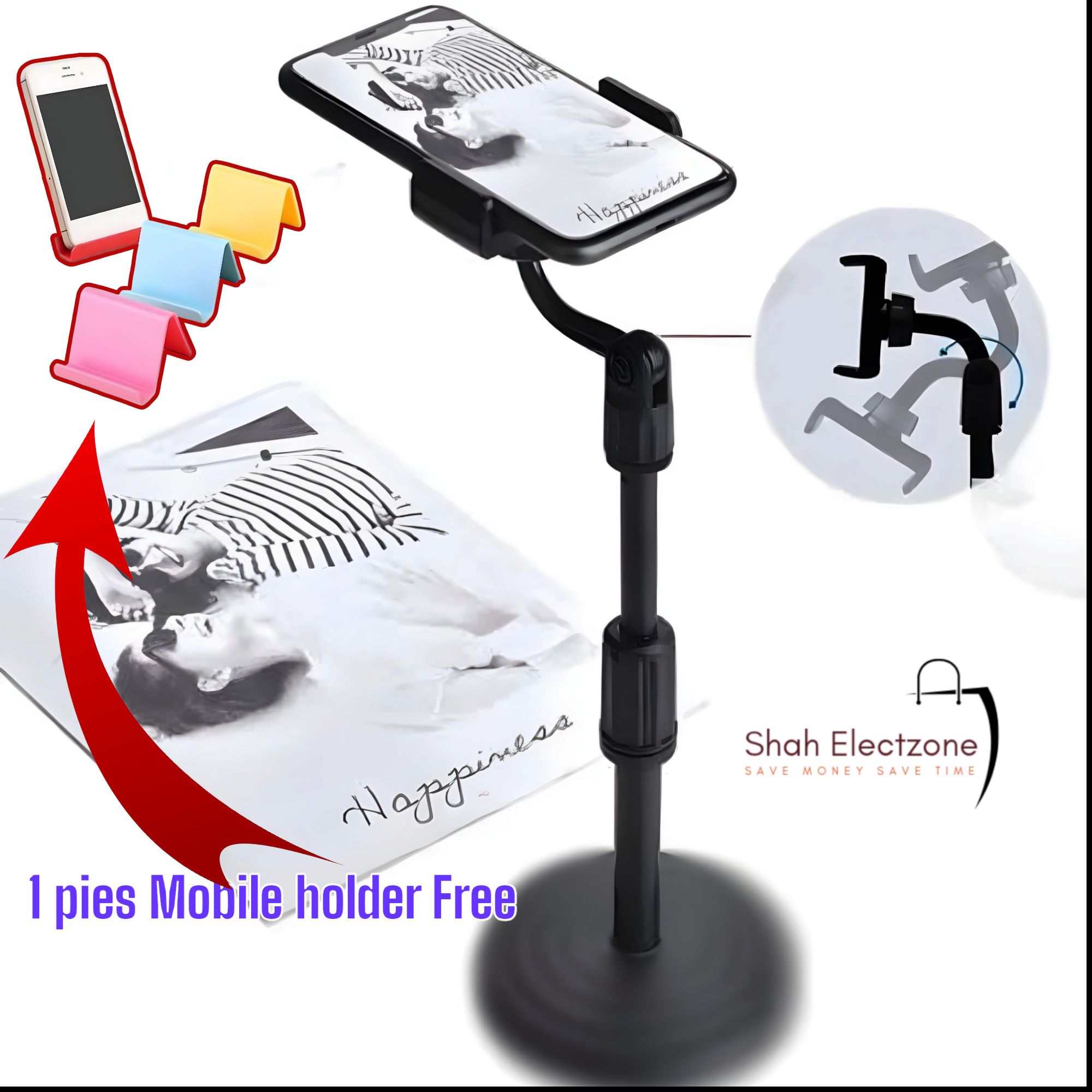 Low price Mobile Phone Micro Stand And one 1 pies FREE Mobile Phone Holder