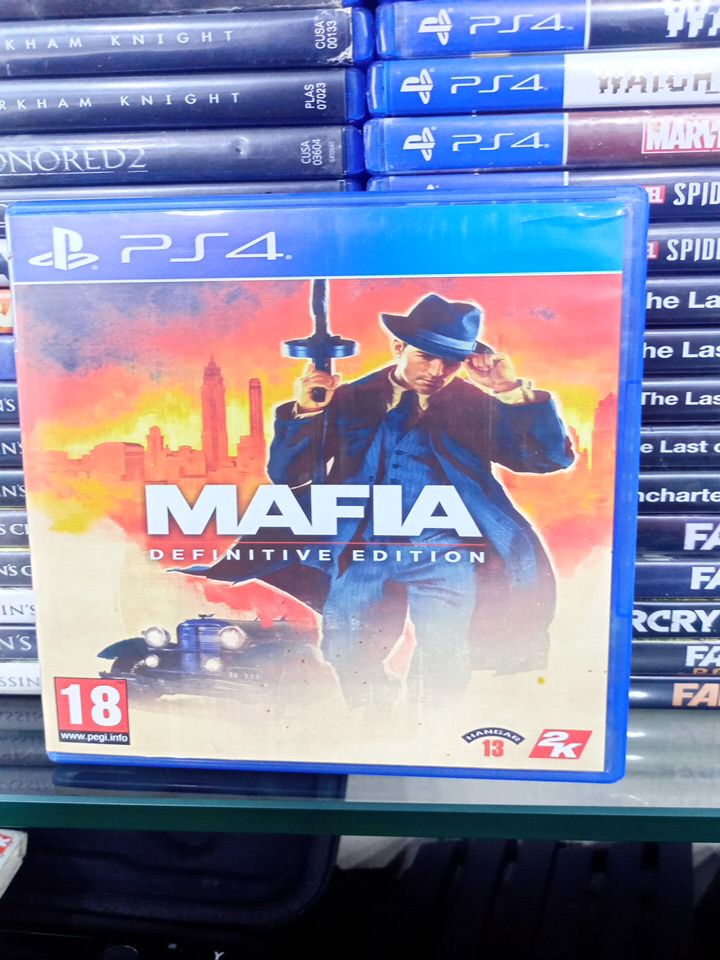 PS4 Game Mafia definitive edition Playstation 4 dvd mafia 1 difinitive ...