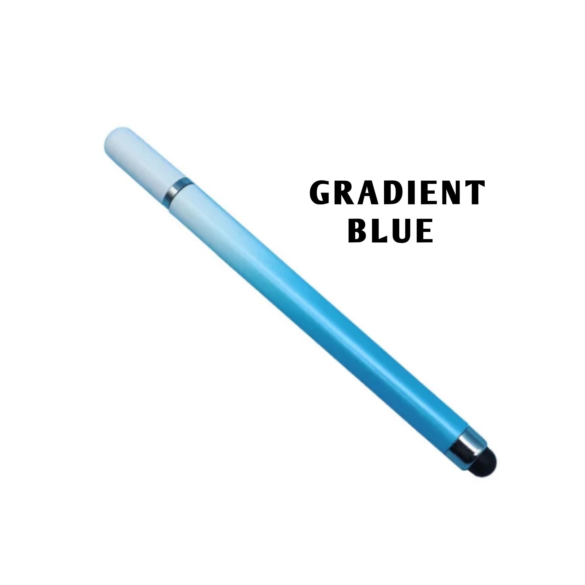 2 In 1 Universal Stylus Pen – Dual-Use Double-Headed Capacitive Silicone Disc Pencil For All Touchscreens, Android & Tablets