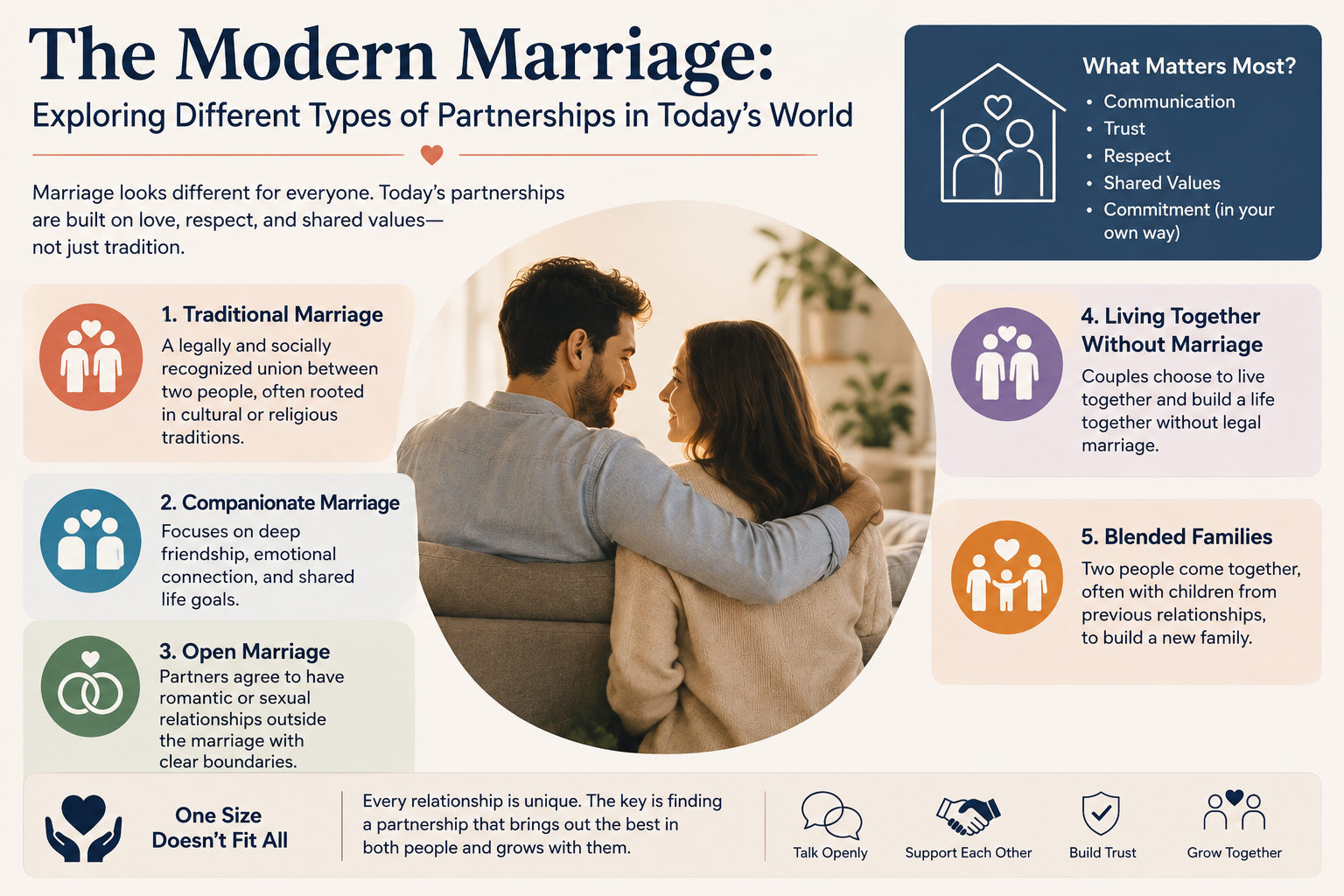 Diverse Couple - Modern Partnership