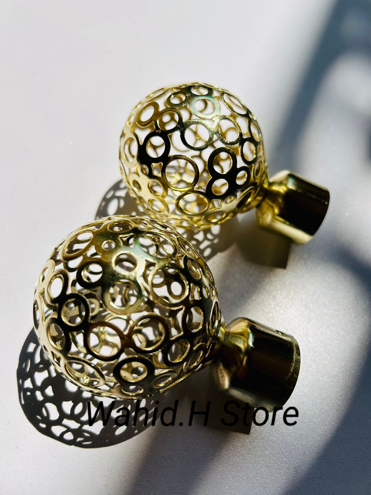 Curtain Rod End Stopper Pack Of Pair 2 Pcs
