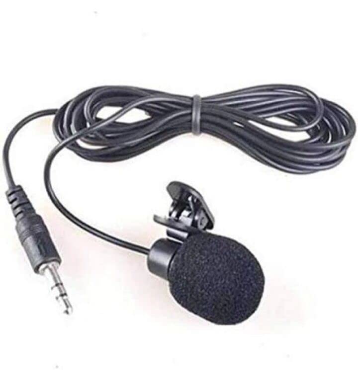 PROFESSIONAL LAVALIER MIC/Professional Lavalier Lapel Microphone Omnidirectional Lavalier Mic Compatible with  computer , DLSR, Podcast, Interview, Video Conference