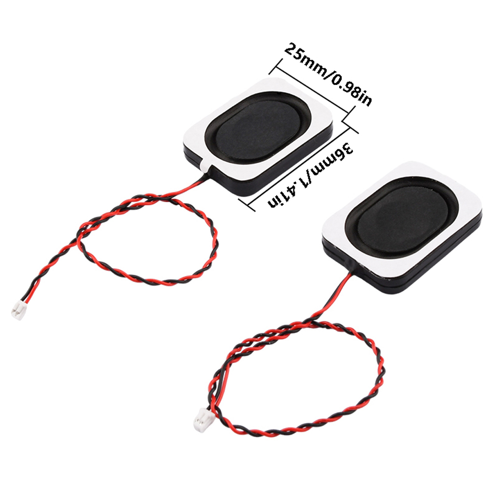 Internal Magnet Speaker High Sensitivity Small Size 3W DIY Loudspeaker Replacement Compatible with Various Audio Devices