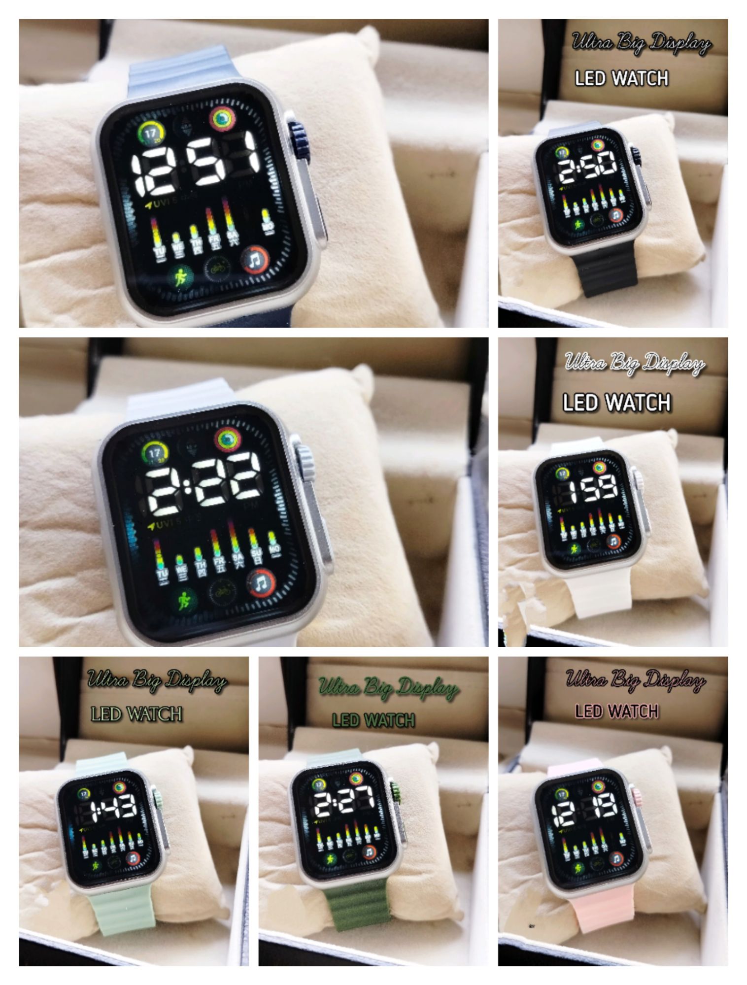 Express Deals Hub: DIGITAL TIME WATCH FOR BOTH BOYS AND GIRLS WITH DIFFERENT COLOURS