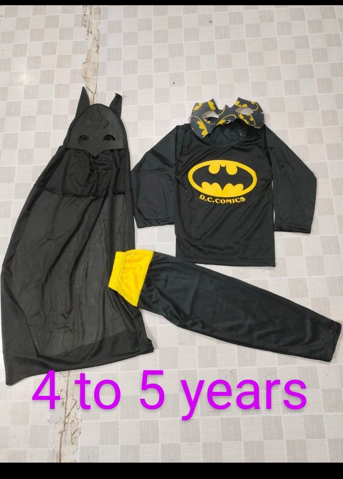Spiderman/Batman/Superman costume with free face mask   all character costume available for school event and party