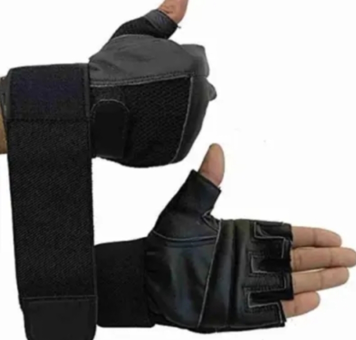 Weightlifting Gym Gloves Fitness Wrist Wraps Exercise