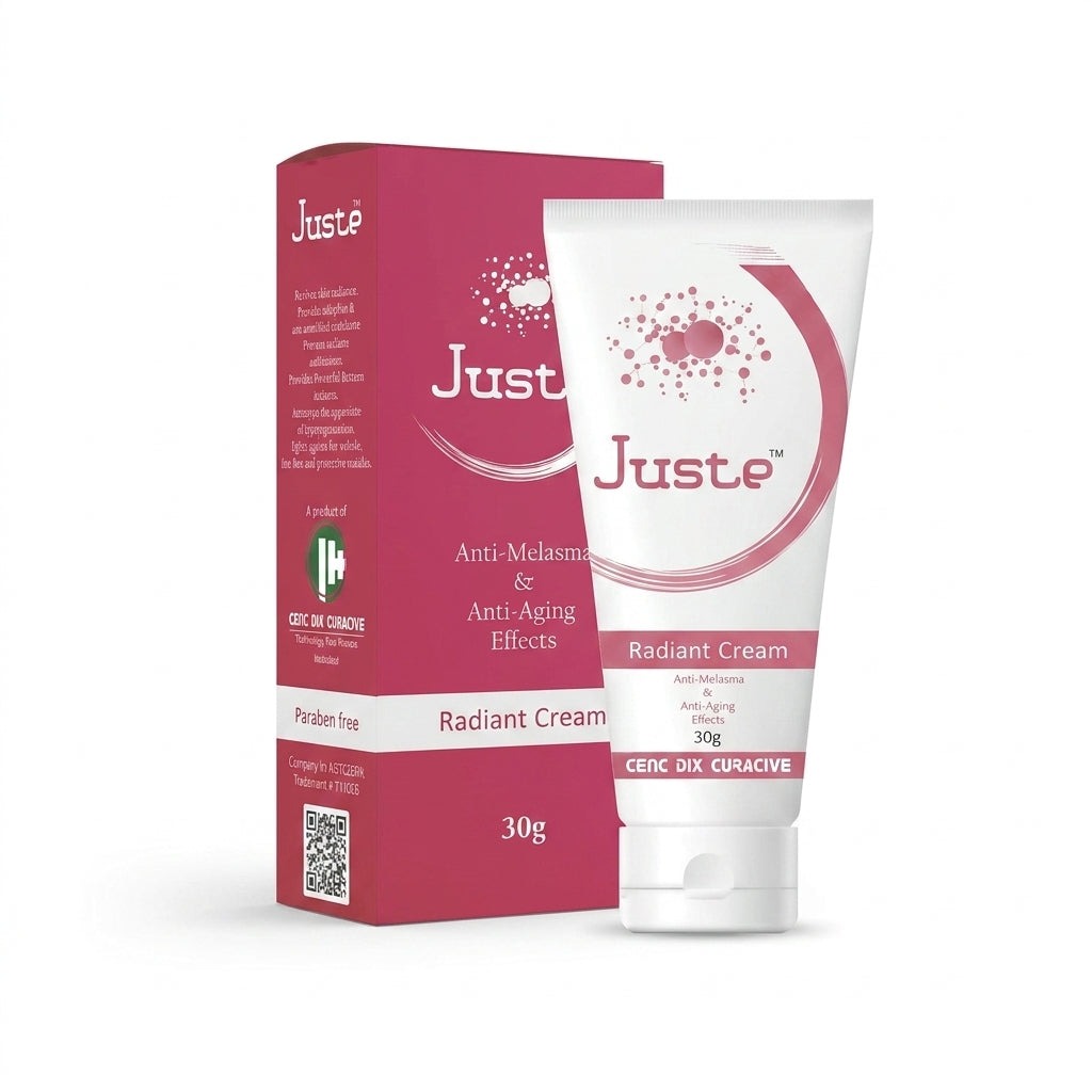 Juste Radiant Cream | Moisturising Skin Care | 30g