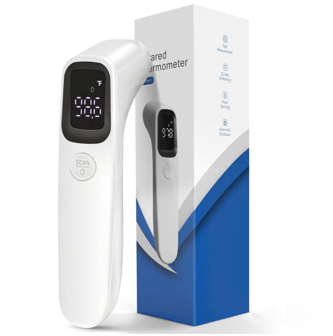 Different type of  Infrared Forehead Thermometer(cell not included )