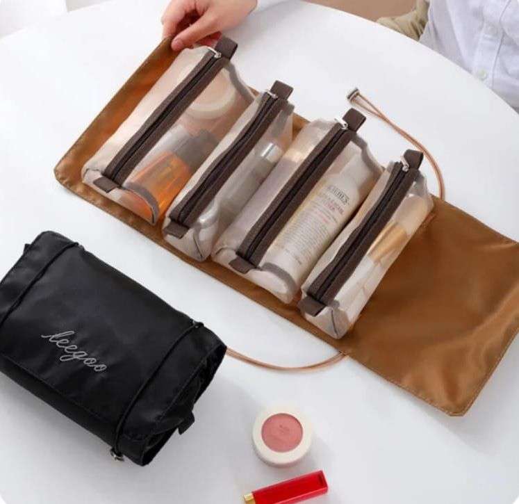 Lightweight luxury cosmetic online pouch