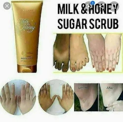 Honey deals milk scrub