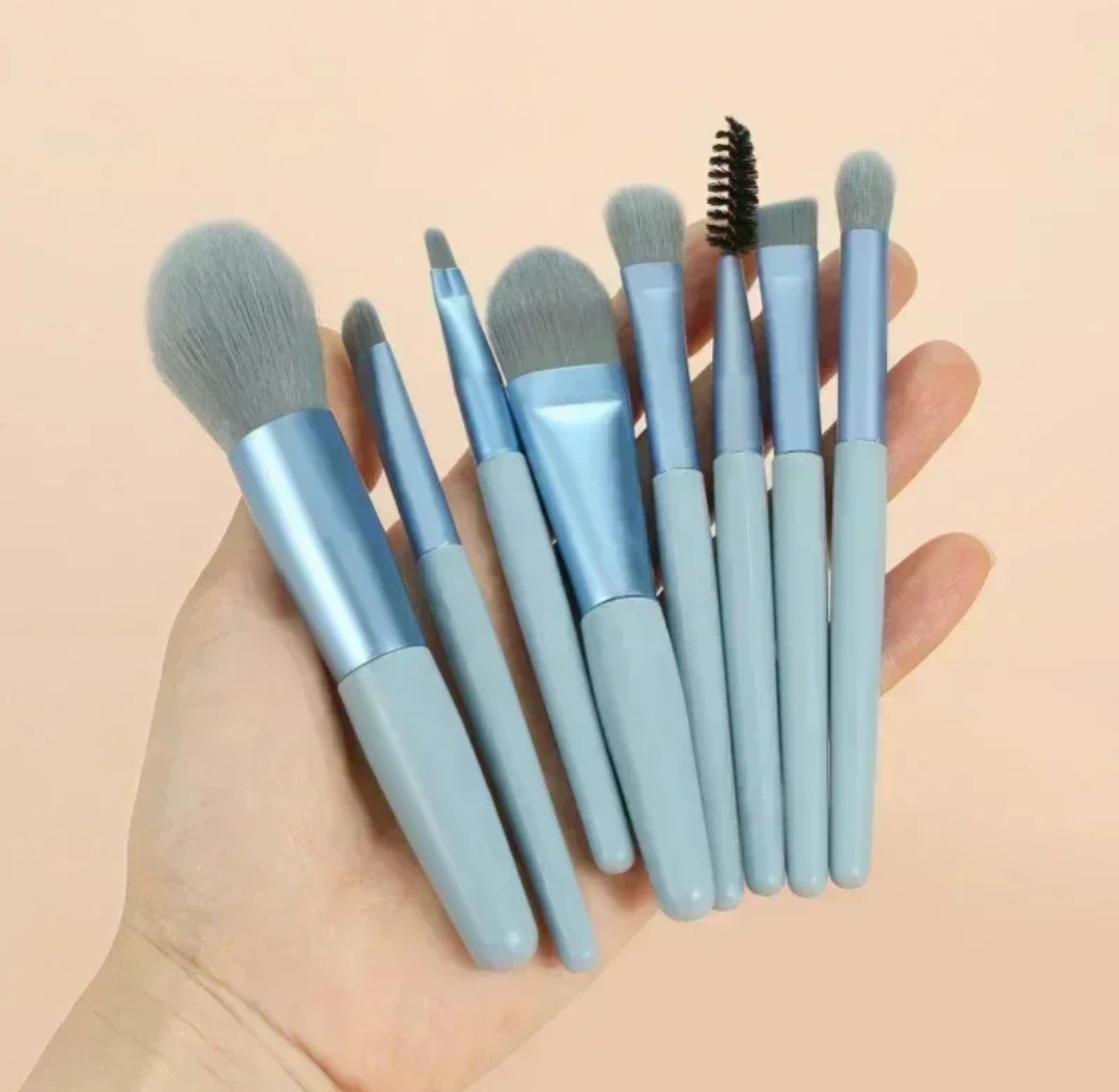 8-Piece Professional Makeup Brush Set - Complete Face & Eye Brush Kit

Perfect for Foundation, Contouring, Highlighting & Eyeshadow Application