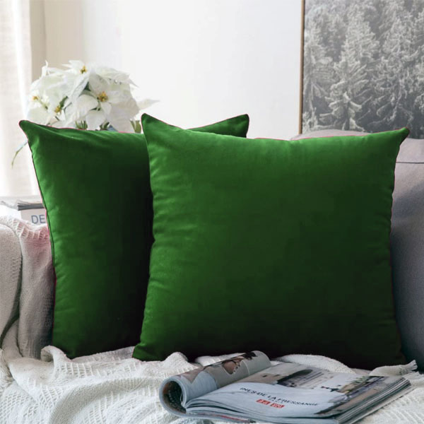 Plain Velvet Cushion Cover By ChoiceNow
