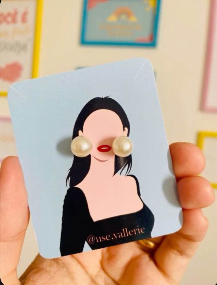 Elegant Earrings Holder Cards Customizable Jewelry Display