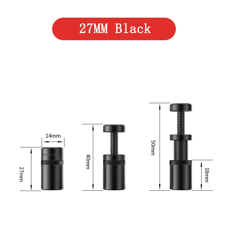 Aluminum Vertical Telescopic GPU Holder Rotating Magnetic Bracket Video Card Support Graphics Card Stand 27-120mm