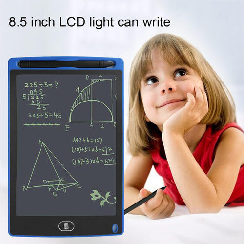 LCD Writing Tablet 8.5 Inch – Multicolor Digital Drawing Pad & Electronic Erasable Writing Board – Educational Learning Toy for Kids – Portable Digital Notepad for Writing, Doodling, Sketching & Drawing – Eco-Friendly Paperless Board