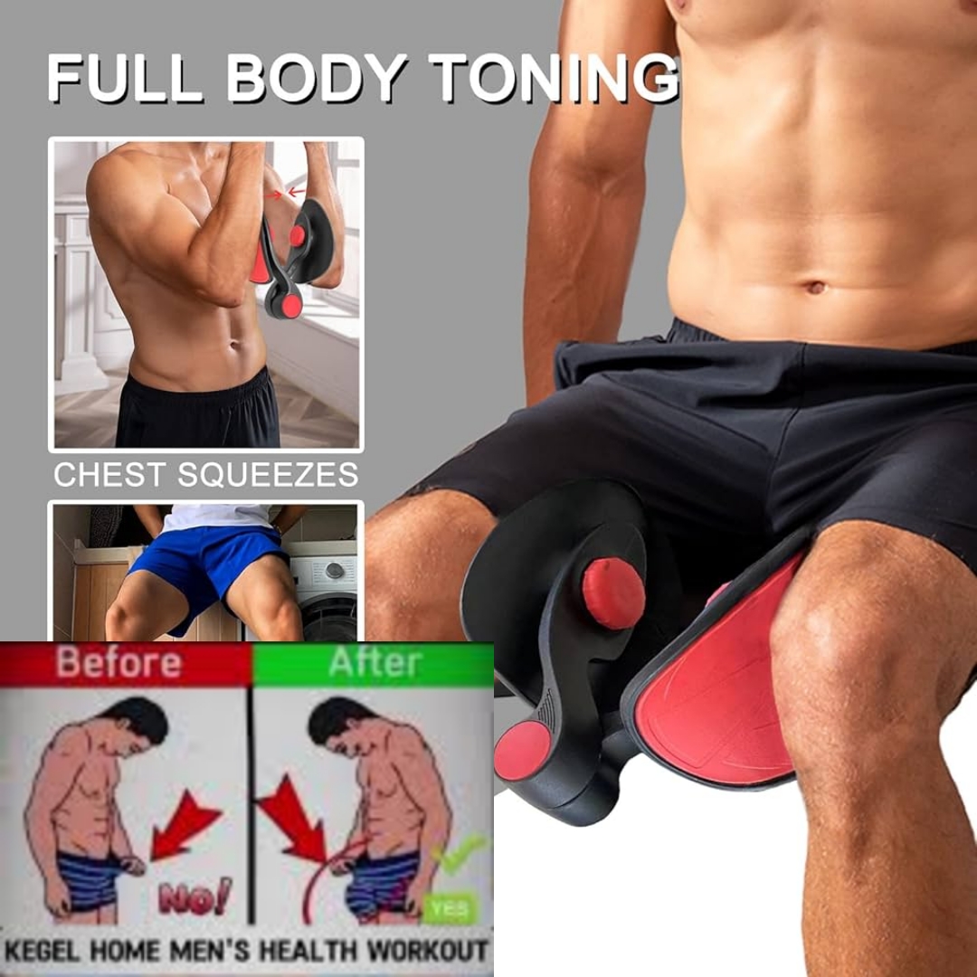 Thigh Master 26lb Pelvic Floor Exercise Strengthening Device Women Muscle Trainer Inner Thigh Exercise Workout For Kegel Pilates