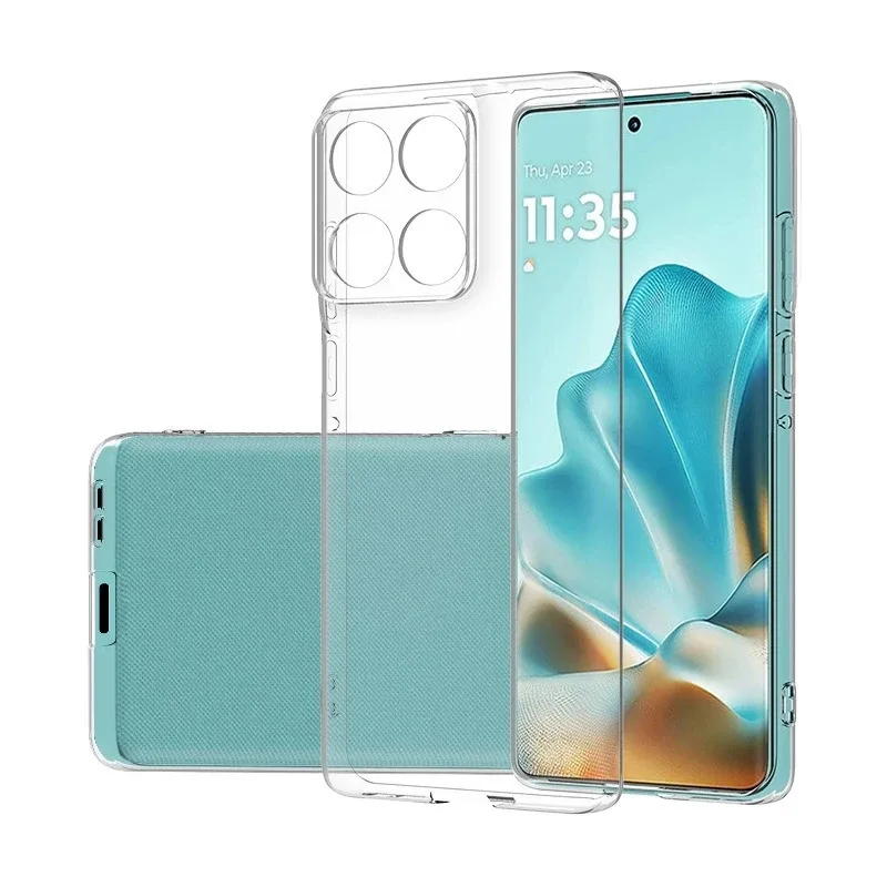 For  Moto G67 G77 G 67 77 5G Case Slim Soft TPU Clear Transparent Phone Cases Back Cover Fundas Carcase Coques Shells