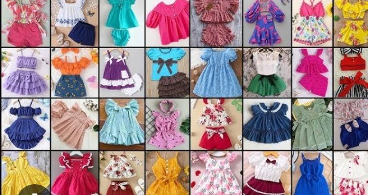 fancy net frock import quality random design and clours For 3to8yearsYear Princess frock girl